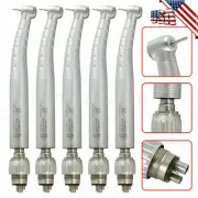 5 High Speed Handpiece Standard Air Turbine with Quick Coupler 4Hole Swivel Asr