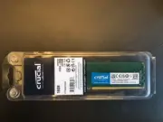Crucial 16GB (1×16GB）PC4-21300 (DDR4-2666) Memory (CT16G4DFRA266) 288pin