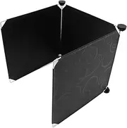 VERDANVERSE 3pcs Cat Litter Box Splash Guard Enclosure for Litter Box Easy to Clean and Install for Cats Privacy Needs Design