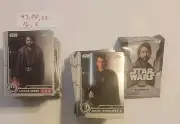 STAR WARS BASE CROME CARD Incomplete Set Missing 6 Cards & Extras(85) Total 180
