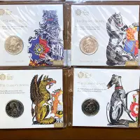 在飛比找露天拍賣優惠-英國女王 神獸系列 紀念幣 守護神 硬幣 守護獸 野獸 神話