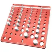 Square 34 Nut and Bolt Thread Checker, Bolt Size and Thread Gauge, Bolt and N...