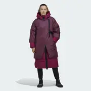 NWT ADIDAS Prime COLD.RDY Down Parka Power Berry Womens L $800