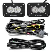 Baja Designs S2 Sport Flush Mount Wide Cornering Pattern LED Work Light Clear...