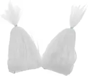2pcs DIY Doll Fake Fuzzy And Mini Pins Festivals Fabric Funny Adults Eyebrows Crafts Clip Projects Dolls Furry Santa Plush False Creative Material Parts Headdress Beard