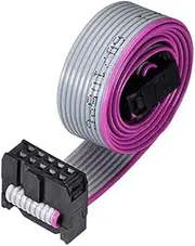 XYWHPGV IDC Wire Flat Cable FC/FC Connector A-type 10Pins 2.54mm Pitch 50cm Length Gray(18a14 0b434 a691d 2c196 7ad8e 63004