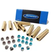 Supertech Bronze Valve Guides + Seals Fits BMW M50 M52 S50 M52 M54 2.8L 3.0L 24V