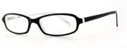 Calabria Vivid 743 Designer Reading Glasses in Black-White ; +2.75