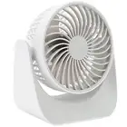 HG USB Desk Fan 3 Speed Modes Stable Base Rotatable USB Charge Small Desk