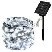 8 Modes Solar Fairy Light String - Outdoor Waterproof Copper Wire Lights