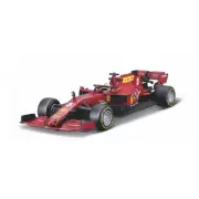 Bburago - Ferrari 2020 Tuscany GP SF1000 #5 Vettel (Scale 1:43, with Driver)
