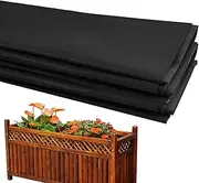 Raised Garden Bed Liner, Landscape Soil Blocker Mat, Heavy Duty Garden Cloth, Ground Cover for Gardening, Farming