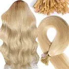 Thick Full Head 200g Stick I Tip Remy Human Hair Extensions For Micro Beads US
