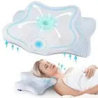 DONAMA Cervical Pillow for Neck Pain Relief,Contour Memory Foam Pillow,Ergono...