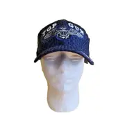 TOP GUN Baseball CAP Eagle Crest Hat Navy Blue TK Cap Adjustable OSFM