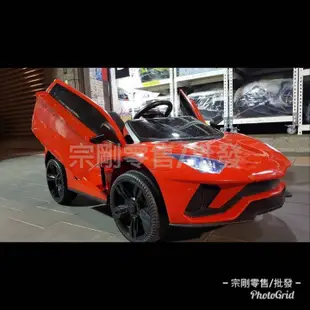 【宗剛零售/批發】類“Lamborghini 藍寶堅尼 鍘刀式油壓車門 搖擺 隱藏行李拉桿 皮椅 多功能音響 雙馬達