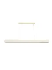 Bridge 1.5m LED Colour-Shifting Linear Pendant in Stone Concrete