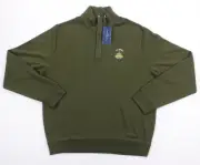 Polo Golf Ralph Lauren Pullover Mens Large Green US Open Merion Quarter Zip NEW