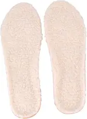 Healvian Warm Winter Insoles Lambs Wool Shoe Pads for Men Women Foot Care Sports Insoles Size 37-39