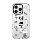 iPhone 16 Pro Clear Case MagSafe Compatible DRAWING DUCKOO