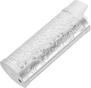 [Ipetboom] Lighter Case Lighter Covers Metal Lighter Holder for Silver Iron
