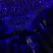 RGBW Fiber Optic LED Car Shooting Meteor Star Roof Headliner Light Kit 12V US (for: Honda)