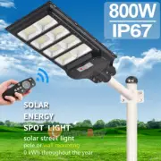 900000LM Solar Outdoor Garden Security Lamp Powered PIR Motion Sensor Wall Light