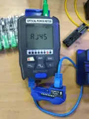 Optical Power Meter, VFL, Adap FC LC, LAN Tester. Battery Recharg. Stock USA, FL