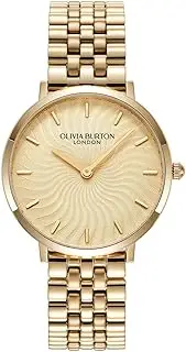 [Olivia Burton] Women's Radiant Sun 24000140 Quartz Watch, Light Gold, 35 mm Case Diameter