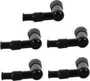 5 Pcs High Pressure Spark Plug Cap Boot for Motorcycles Replacement for Engines Generators Scooters Atvs Durable Compatible for Efficient Engine Performance