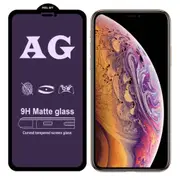 AG Matte Anti Blue Light Full Cover Tempered Glass For iPhone XR / 11