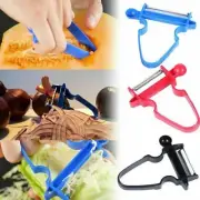 Vegetable Magic Trio Peeler Set Of 3 Fruit Slicer Julienne Stainless Steel