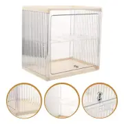 Household Bread Bin Charcuterie Board with Lid Double Layer Box