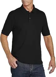 [Cutter & Buck] Men's Big and Tall 35+UPF, Short Sleeve Advantage Polo Shirt