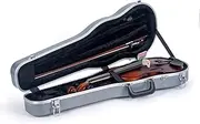 Crossrock 4/4 Violin Case-Backpack Style in Silver (CRA860SVFSL)