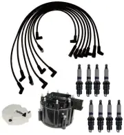 ACDelco Ignition Kit Distributor Rotor Cap Wire Spark Plugs For Impala Malibu V8