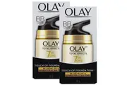 2 x Olay Total Effects Touch Of Foundation Moisturiser 50g