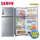 SAMPO聲寶 580公升一級能效極光鈦鋼板系列變頻雙門冰箱SR-C58D(S9) 含拆箱定位+舊機回收