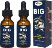2Pcs Men's Enlargement Oil Increase XXL Growth Enlarge Massage Oil for Male 10ML