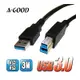 【A-GOOD】USB3.0 A公B公 高速傳輸線 USB延長線-3M (6折)