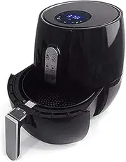 Air Fryer, Cooker Recipes for Family, Small Appliance Cooking Functions and Voice Reminder, Non-Stick Detachable Basket