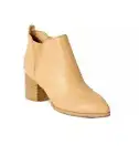 Melrose Ave Los Angeles "Hot Gossip" 100% Vegan Cognac Women's Boot Worn Once .