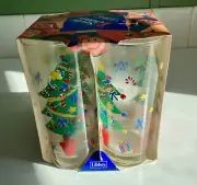 Libbey 6” 15 oz. Glasses Christmas Tree by Jacqueline Age 7 ‘Save the Children’