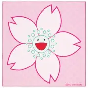 LOUIS VUITTON × Takashi Murakami Carré 55 Cherry Blossom Scarf Japan M96088