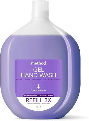 Method Method Gel Hand soap - Lavender Refill 1L-10 Pack