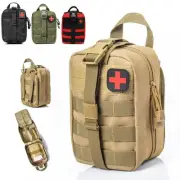 Tactical First Aid Kits Medical Bag Emergency Outdoor Hunting Car Camping Molle