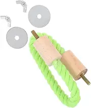 DRESSOOS Pet Bird Perch Cotton Rope Stand Durable Parrot Perch for Bird Cages for Climbing and Chewing Long Promotes Health Happiness