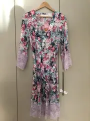 Peter Alexander Floral Dressing Gown Size M