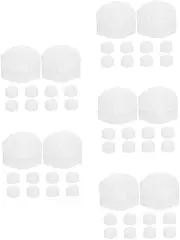 [Cabilock] Chef Hat Playpen Thumb Flower Pots Bird's Nest Material Pastry Hats Pastry Chef Hat Pans Basket Capsules Kitchen Work Cap for Non-Woven Fabric White
