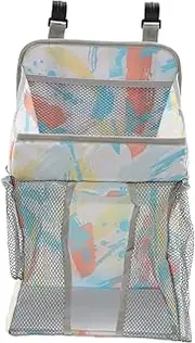 CIMAXIC Bed Diaper Organizer Bag Reusable Hanging Storage for Portable Diaper Holder Pouches for Wet Dry Items Lightweight Nursery Organizer for Travel Camping